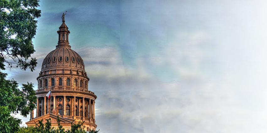 Top of the capitol building